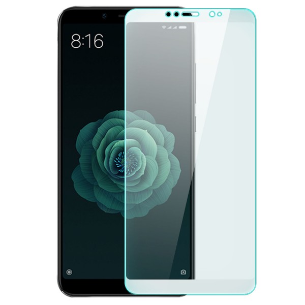 Full Cover Displayschutzglas für Xiaomi Mi 6X - Weiß