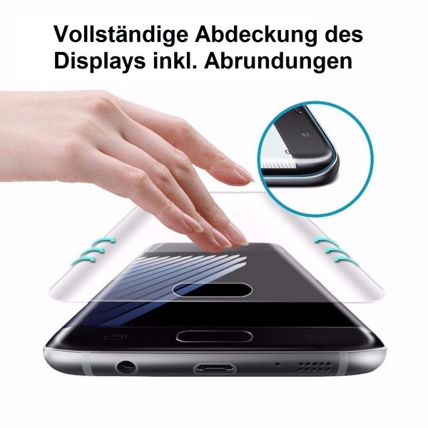 Curved Displayschutzfolie für Samsung Galaxy S7