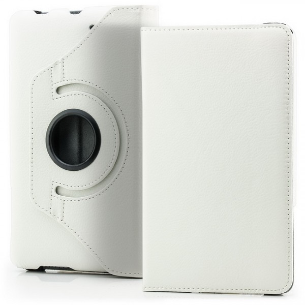360° Tasche für Asus MeMo Pad 7 Weiß